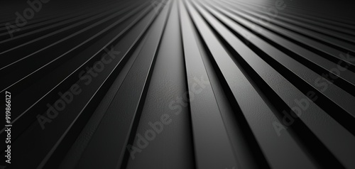 Wallpaper Mural Abstract black and white texture with lines converging in the distance. Torontodigital.ca