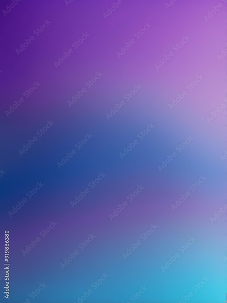 Fototapeta premium gradient purple to blue smooth grainy texture transiti background
