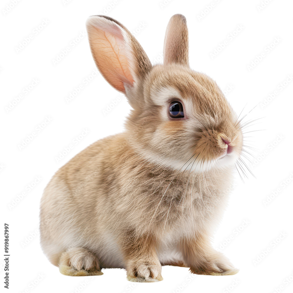Obraz premium rabbit isolated, background removed image