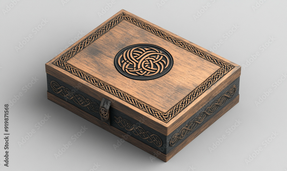 a custom designed box for sewing utilities, top view a custom designed box for sewing utilities, top view