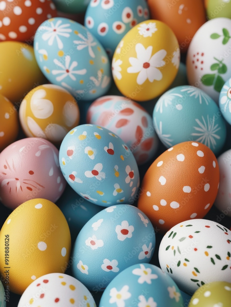 Stacked Easter Eggs Stacked Easter Eggs