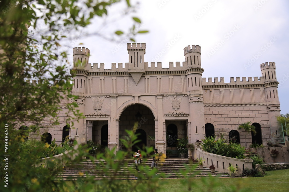 Fototapeta premium castle chenché de las torres, yucatan, mexico