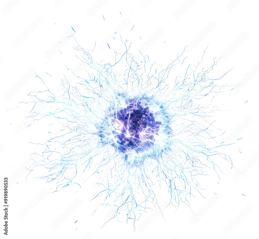 PNG Electric energy burst explosion PNG Electric energy burst explosion
