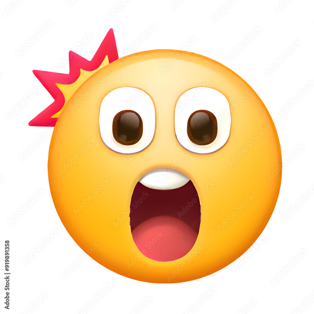 Fototapeta premium Astonished Face