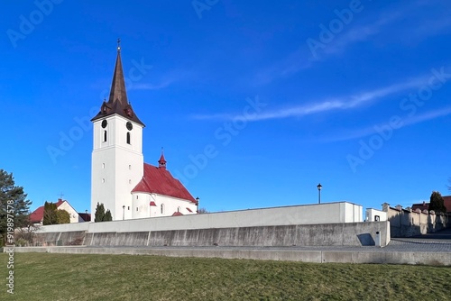 church of st. John the Baptist in the village of Palkovice photo