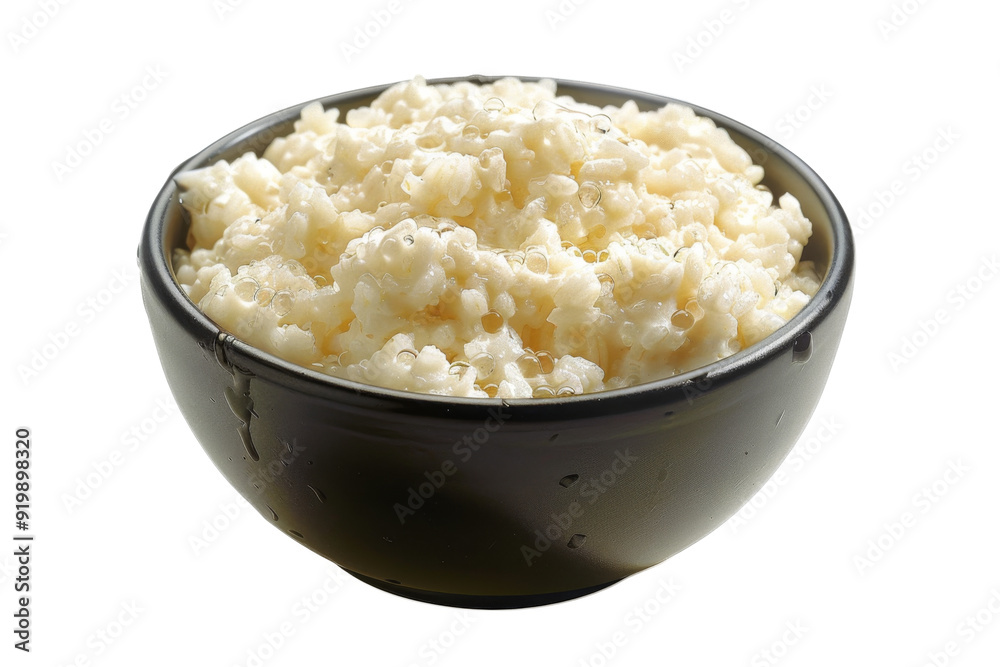 cooked bowl of a caulides separated from white and transparent background cooked bowl of a caulides separated from white and transparent background