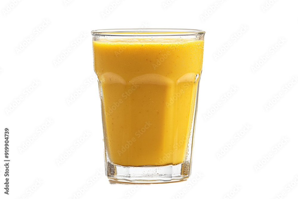 glass a orange juice filled separated from white and transparent background glass a orange juice filled separated from white and transparent background