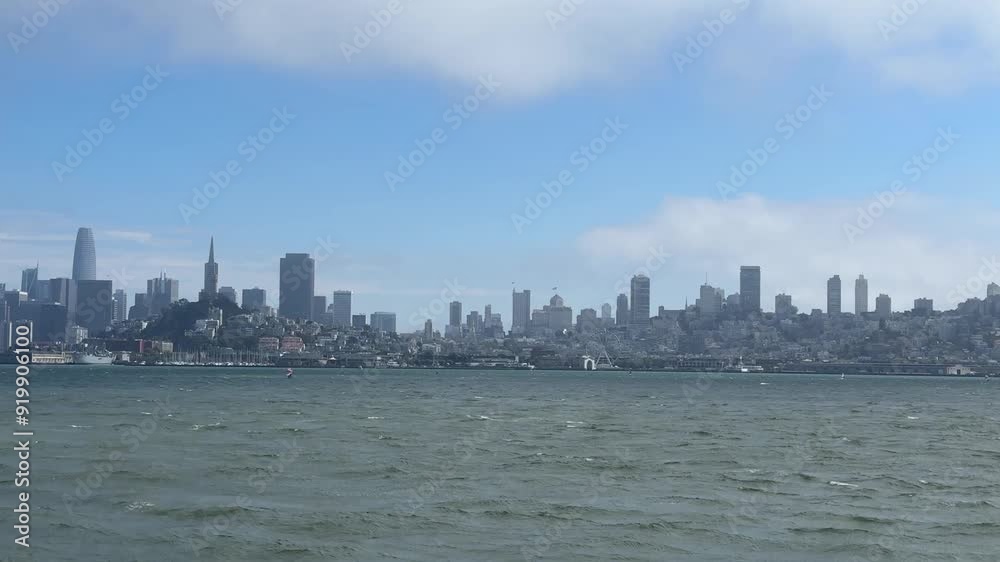 San Francisco Downtown Skyline from the Bay San Francisco Downtown Skyline from the Bay