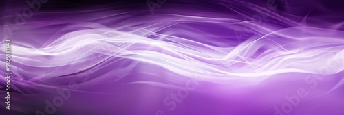 Wallpaper Mural A stunning abstract design featuring beautifully flowing light patterns in a variety of shades of purple hues Torontodigital.ca