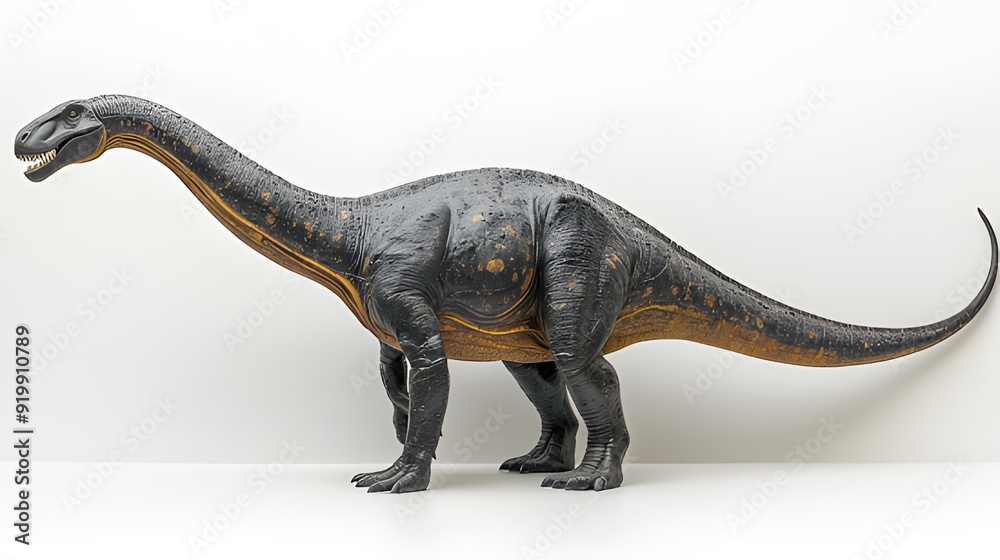 Full-Body Side Profile of a Brachiosaurus Full-Body Side Profile of a Brachiosaurus