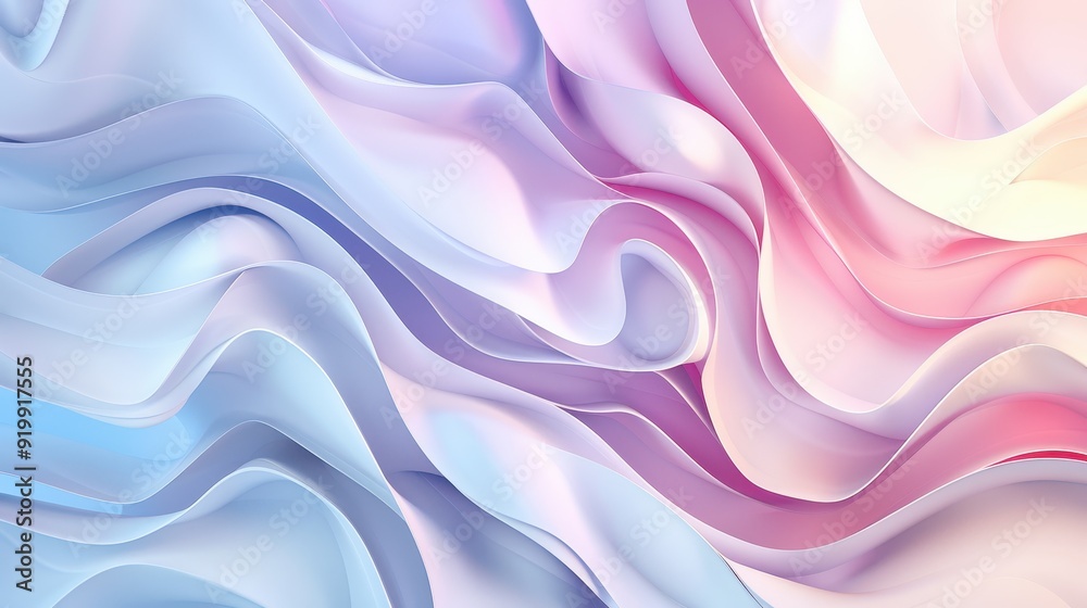 Obraz premium Abstract Colorful Swirling Pattern