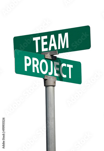 team project sign