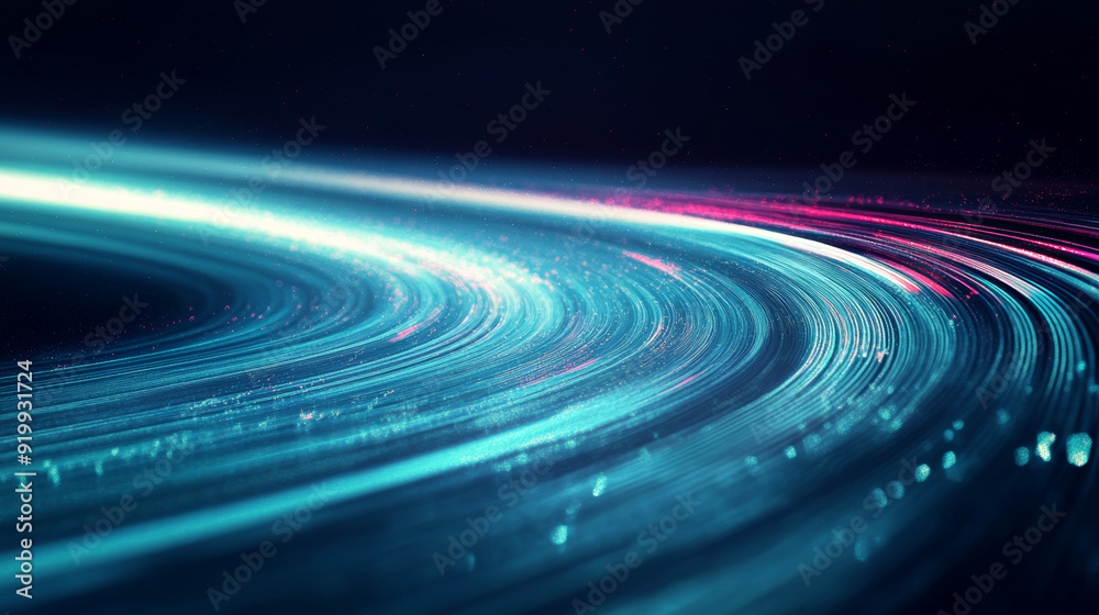 Abstract futuristic motion effect with high speed lines and twirling light that can be used as a background for banners or posters. Abstract futuristic motion effect with high speed lines and twirling light that can be used as a background for banners or posters.