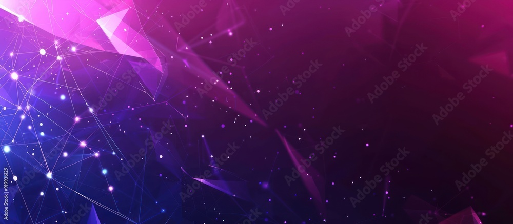 Abstract Geometric Background with Purple and Blue Hues Abstract Geometric Background with Purple and Blue Hues
