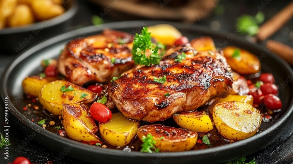 One of the menu items that a lot of people enjoy is Chinese potato chicken steak. One of the menu items that a lot of people enjoy is Chinese potato chicken steak.