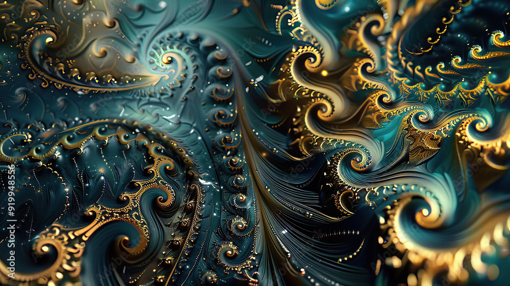 Fractal Pattern Abstract Background Fractal Pattern Abstract Background