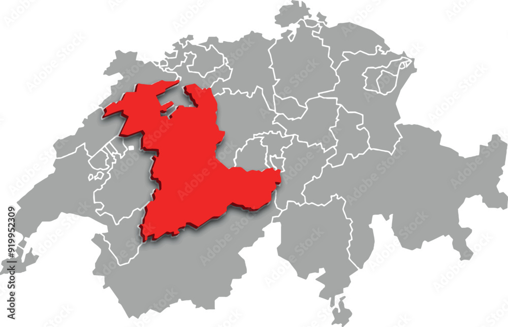 bern map ADMINISTRATIVE DIVISIONS of SWITZERLAND 3d isometric map bern map ADMINISTRATIVE DIVISIONS of SWITZERLAND 3d isometric map