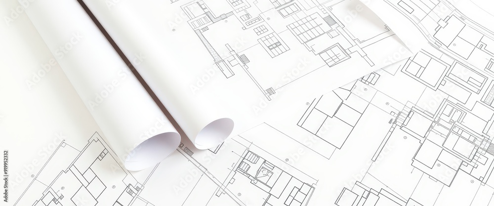 Architectural Drawings and Rolled Plans. Architectural Drawings and Rolled Plans.
