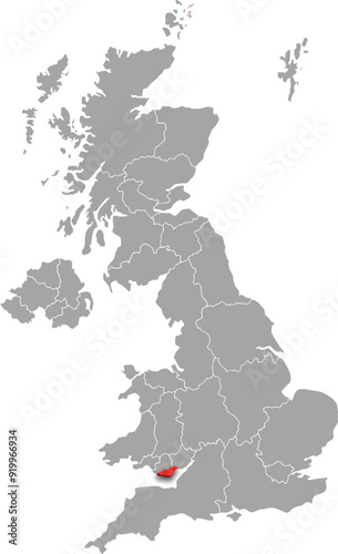 south glamoran map ADMINISTRATIVE DIVISIONS of UNITED KINGDOM 3d isometric map