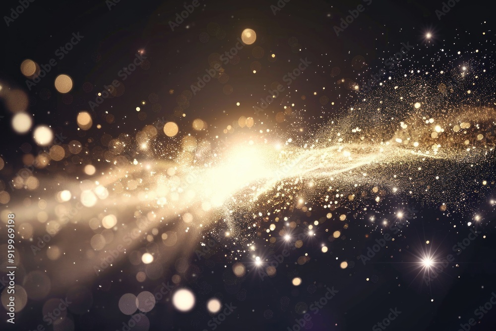 A single beam of light illuminates a dark, black surface A single beam of light illuminates a dark, black surface