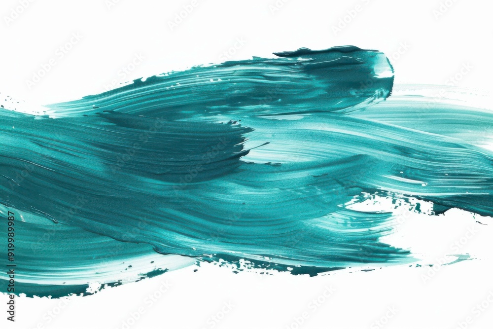 Energetic brush strokes forming a mesmerizing fusion series of abstract art