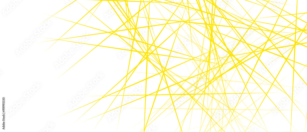 Yellow abstract line artwork Yellow abstract line artwork