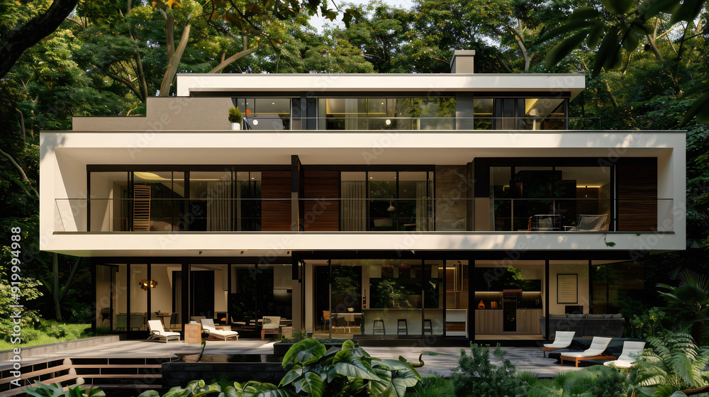 Fototapeta premium luxury house