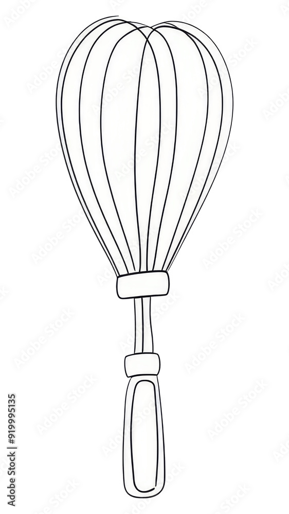 PNG Whisk sketch line white background. PNG Whisk sketch line white background.