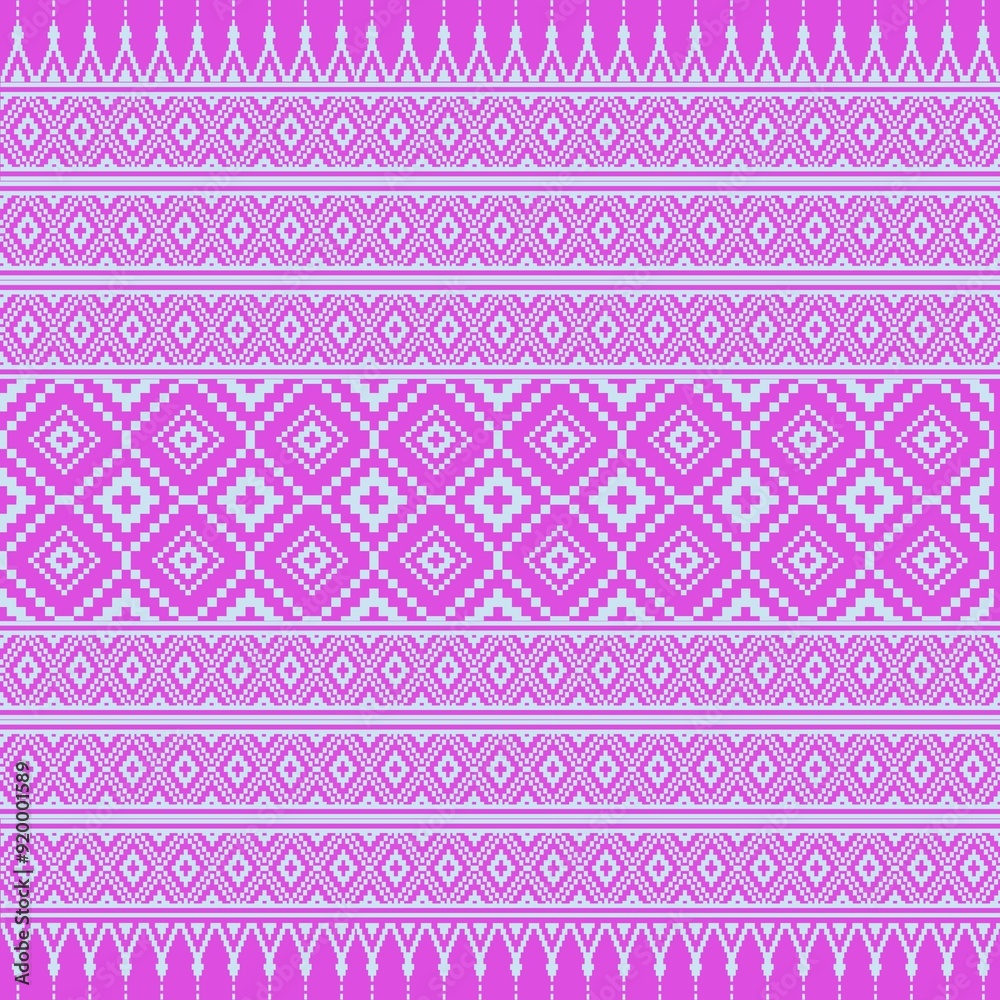 Fabric pattern, Thai pattern, silk pattern, background image, wallpaper, seamless, pattern Fabric pattern, Thai pattern, silk pattern, background image, wallpaper, seamless, pattern