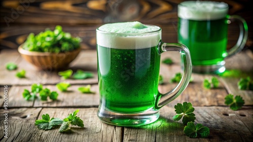 St. Patrick's, Green beer.