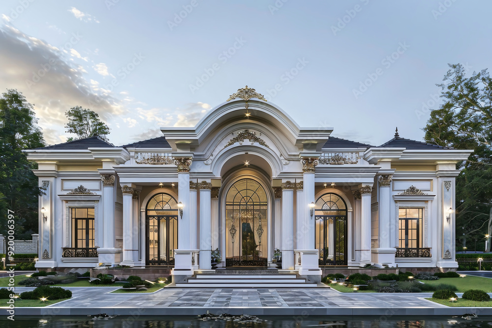 Fototapeta premium modern house