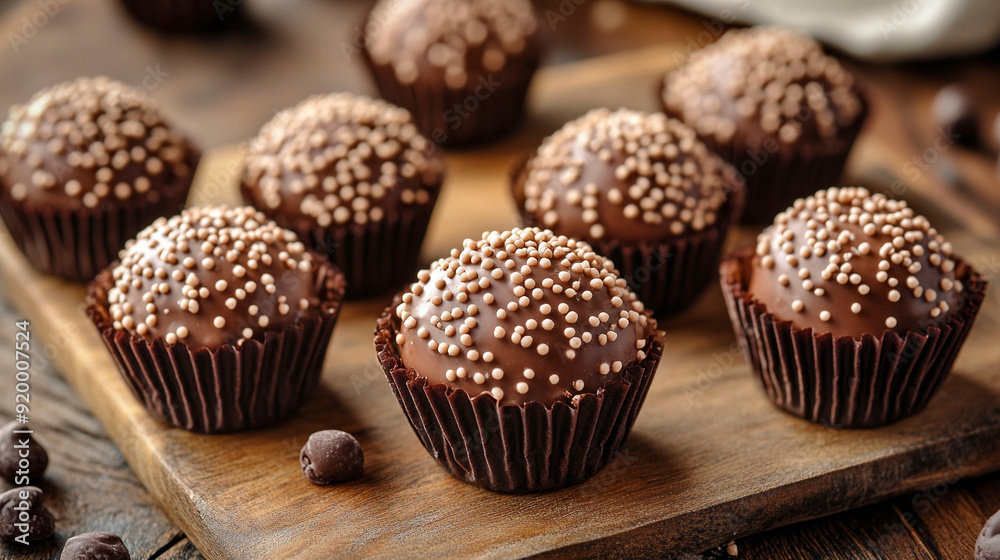 Brazilian Brigadeiro dessert Brazilian Brigadeiro dessert