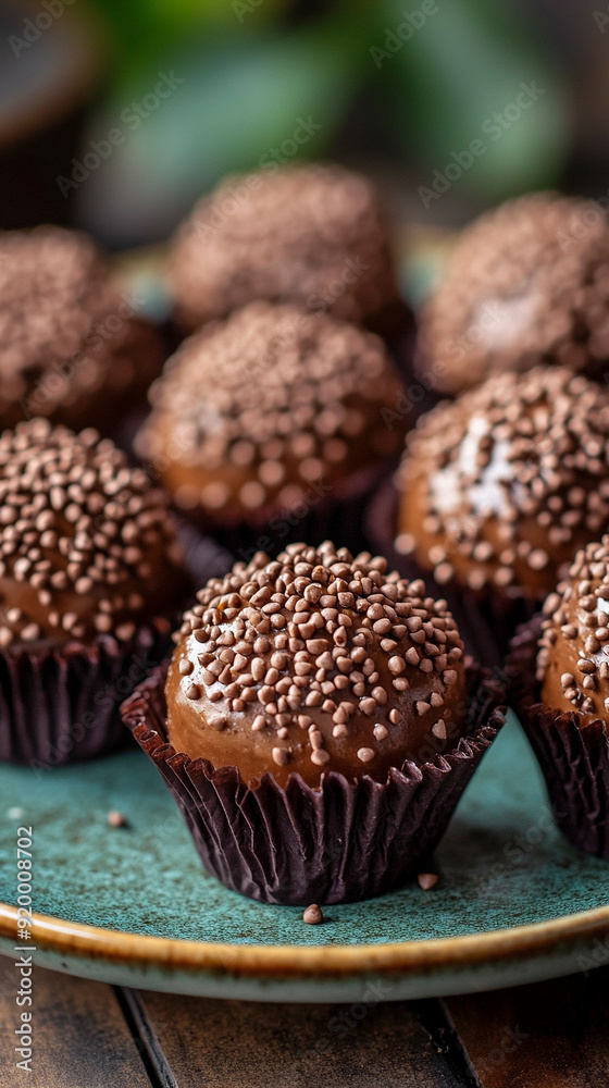 Brazilian Brigadeiro dessert Brazilian Brigadeiro dessert