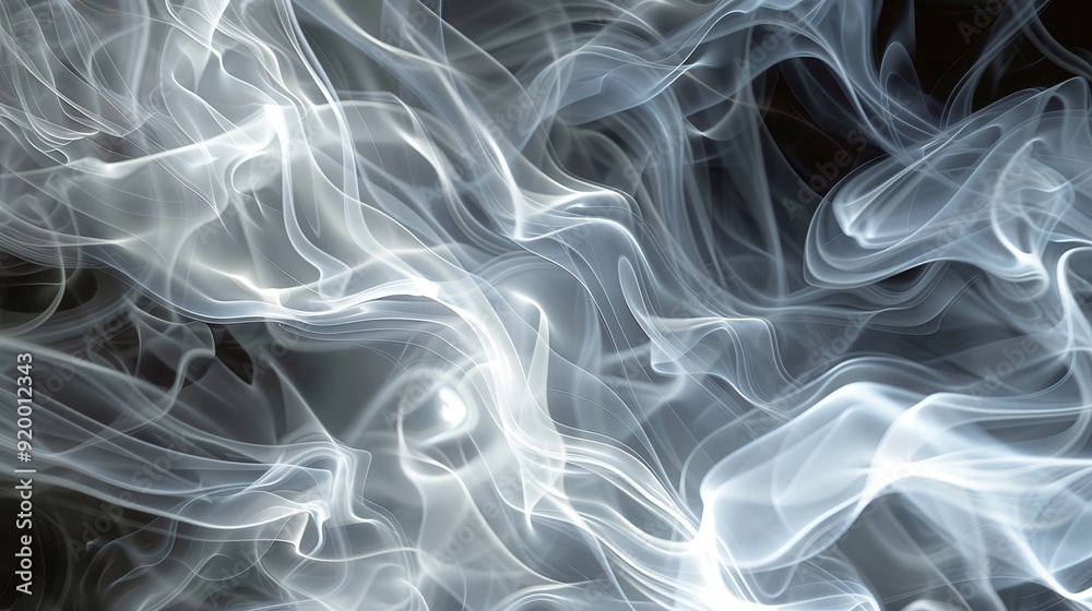 Obraz premium Abstract Smoke Photography