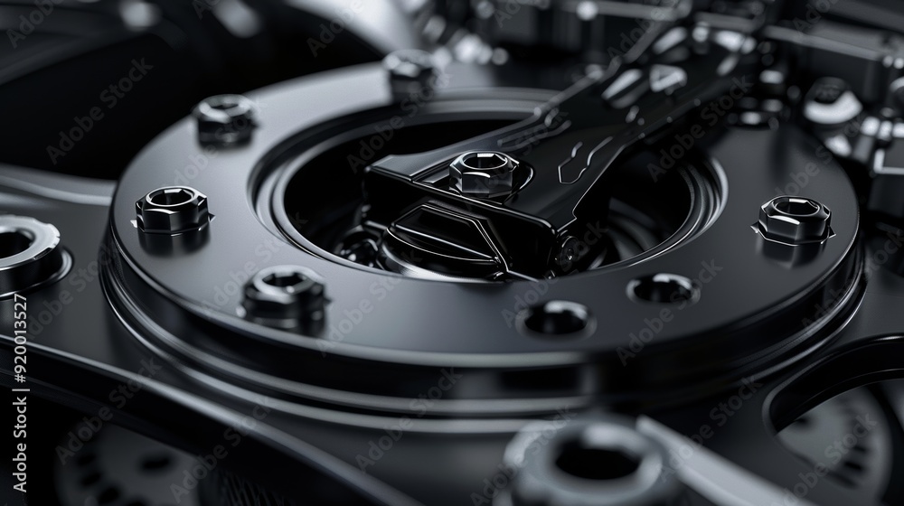 custom made wallpaper toronto digitalA closeup of brake calipers with a sleek and smooth finish indicating highquality materials and attention to detail.