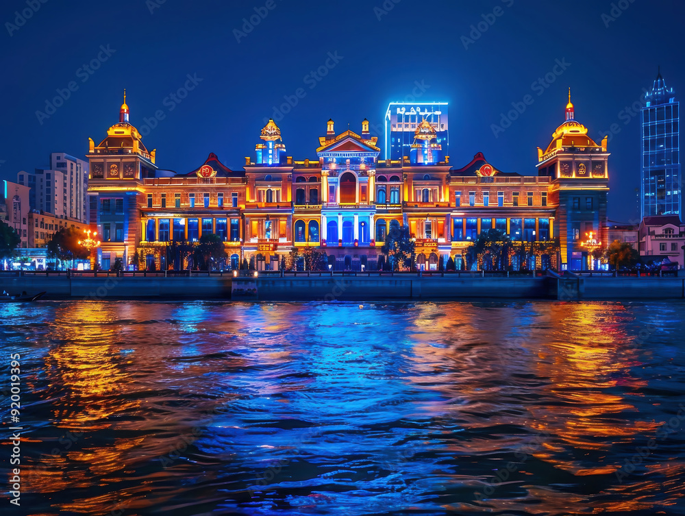 Naklejka premium city