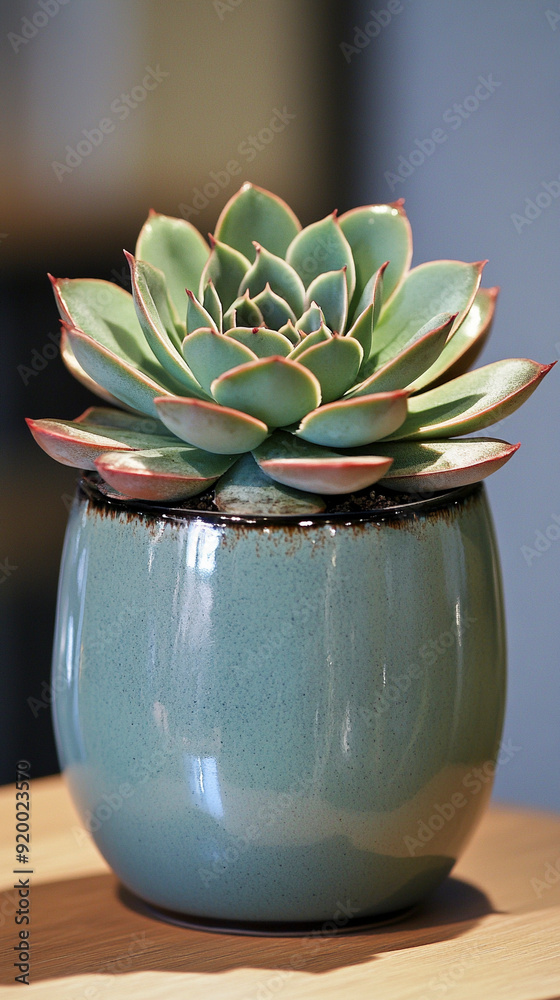 Charming Succulent Plant in Stylish Pot Charming Succulent Plant in Stylish Pot