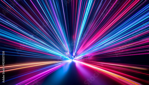 Abstract light effect