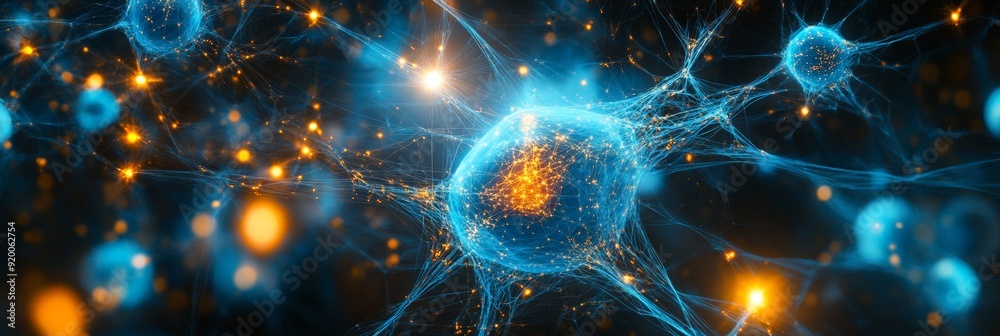 AI neural network banner design AI neural network banner design