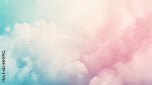 Soft gradient pastel background with gentle pink and blue tones, perfect for calming and serene themes