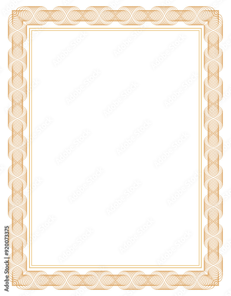 Certificate Border Design