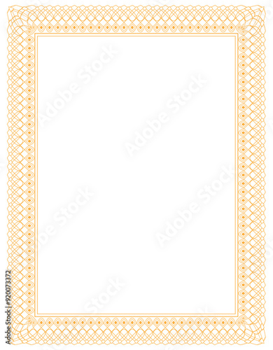 Certificate Border Design