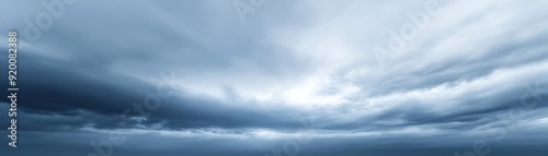 Stormy Clouds Overcast Sky Background Image