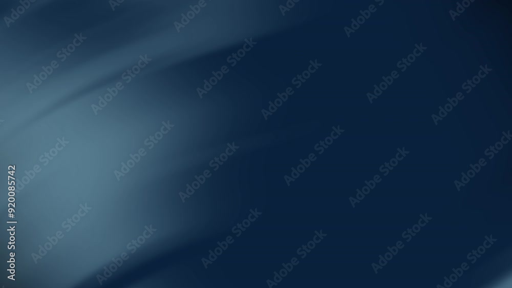Solid dark blue background with light gradient in top left corner. Ideal for professional presentations, business cards, website banners. 4K video Solid dark blue background with light gradient in top left corner. Ideal for professional presentations, business cards, website banners. 4K video