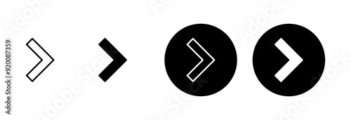 Arrow icon vector isolated on white background. Arrow symbol. Arrow vector icon