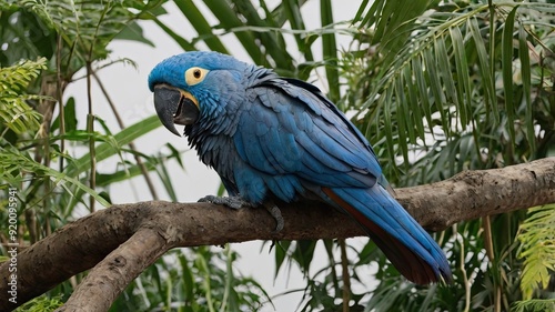 blue and gold macaw