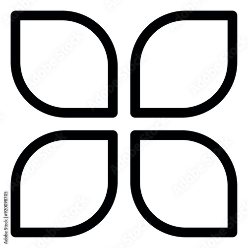 petal diagram icon