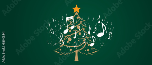 Christmas tree fir decorate...
