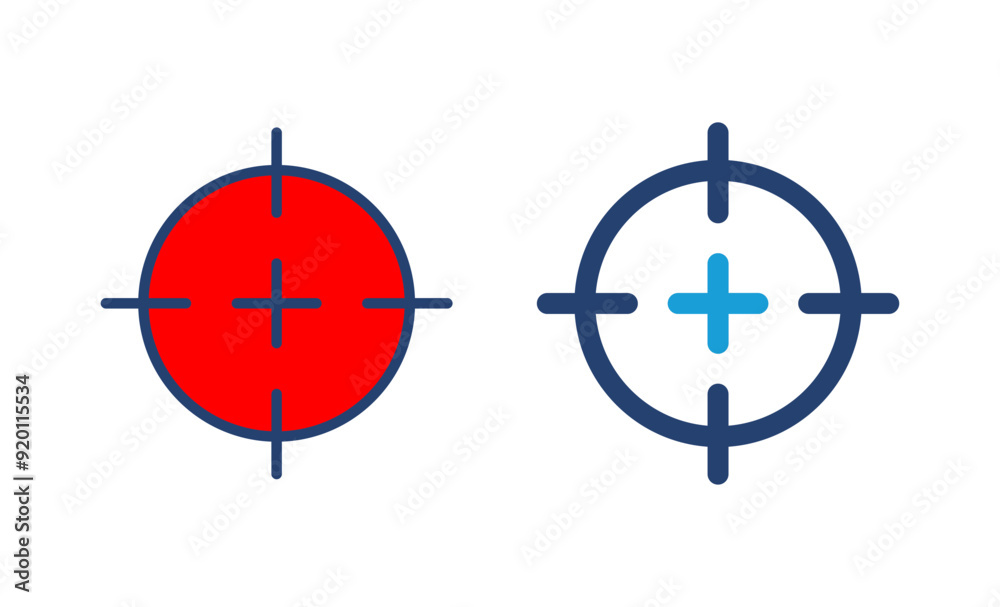 Target icon vector. goal icon vector. target marketing icon vector Target icon vector. goal icon vector. target marketing icon vector