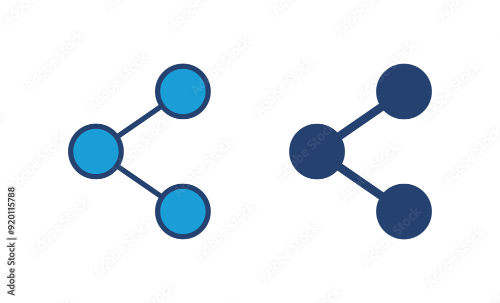 Share icon vector. Sharing vector icon Share icon vector. Sharing vector icon